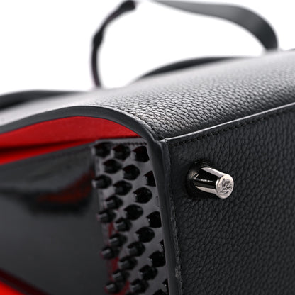 Christian Louboutin Calfskin Spikes Loubinthesky Medium Paloma Black 14 of 16