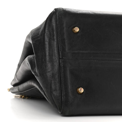 Lanvin Lambskin Quilted Medium Sugar Shoulder Bag Black 9 of 15