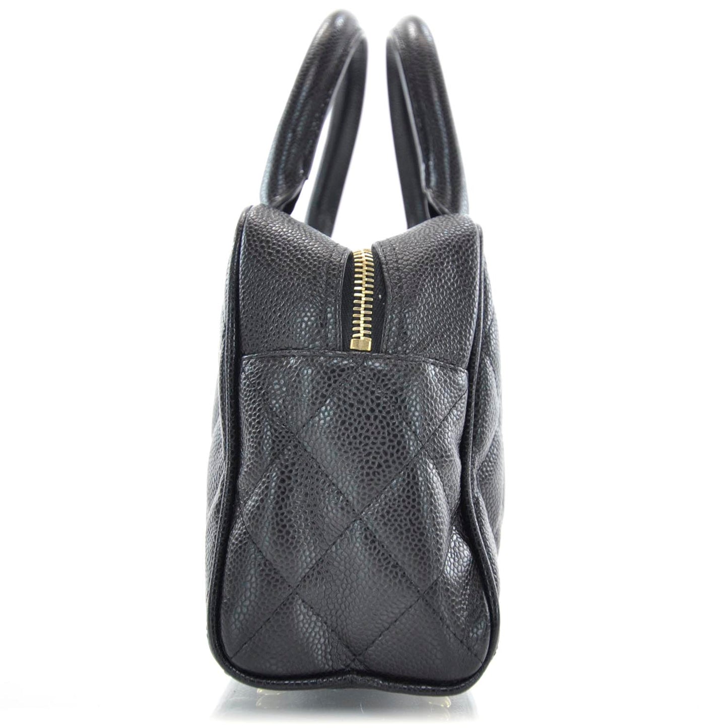 Caviar Small Bowler Black