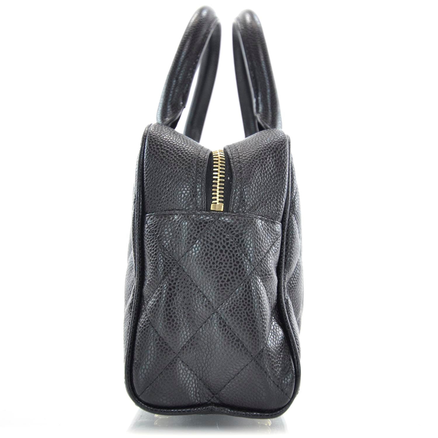 Chanel Caviar Small Bowler Black 4 of 9