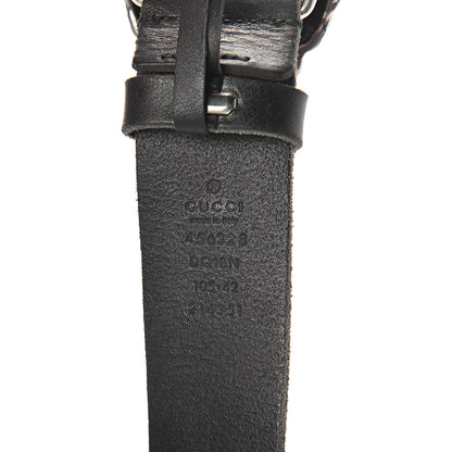 Gucci Calfskin Dionysus Braided Belt 105 42 Black 5 of 5