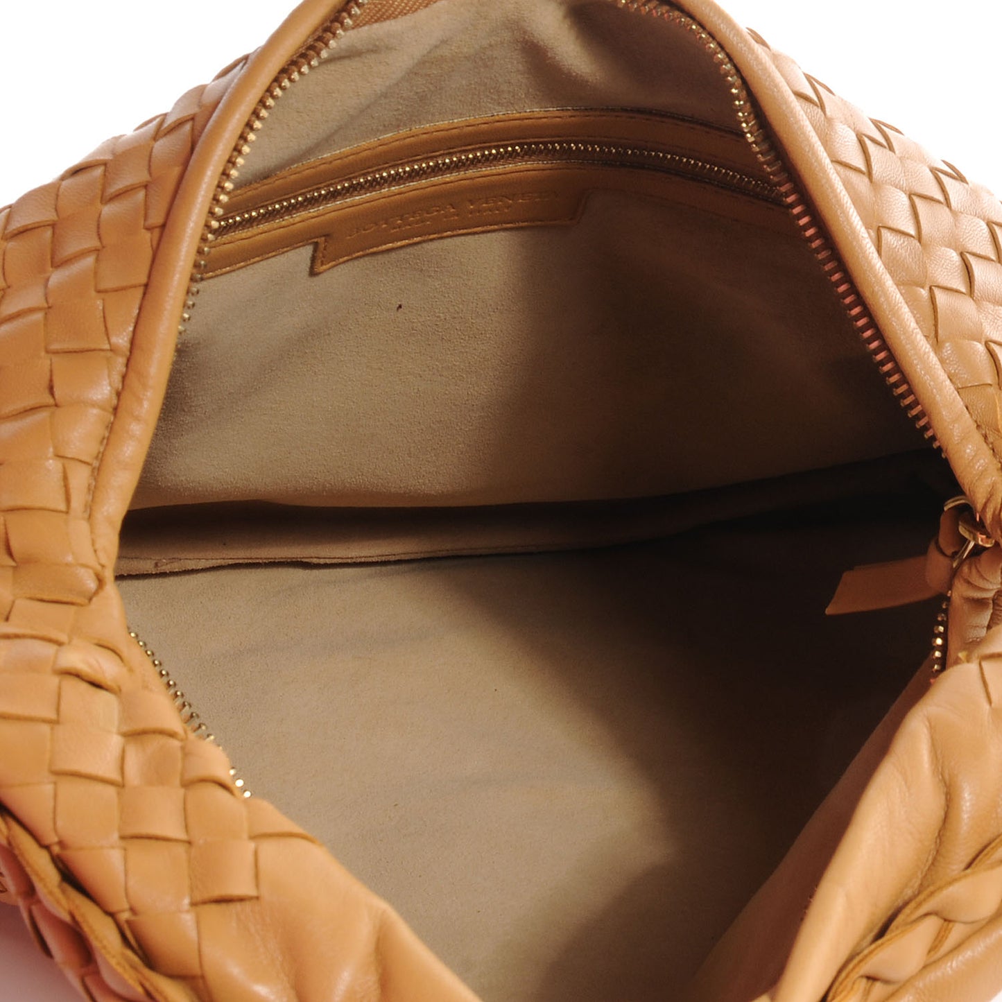 Nappa Intrecciato Medium Veneta Hobo Noce