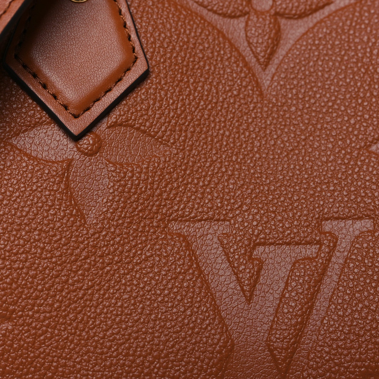 Louis Vuitton Empreinte Monogram Giant Speedy Bandouliere 25 Cognac 7 of 10