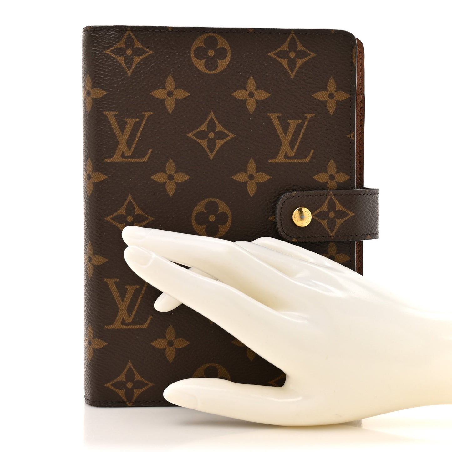 Monogram Medium Ring Agenda Cover