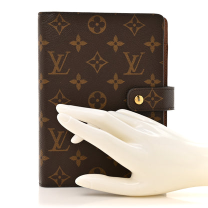 Louis Vuitton Monogram Medium Ring Agenda Cover 2 of 10