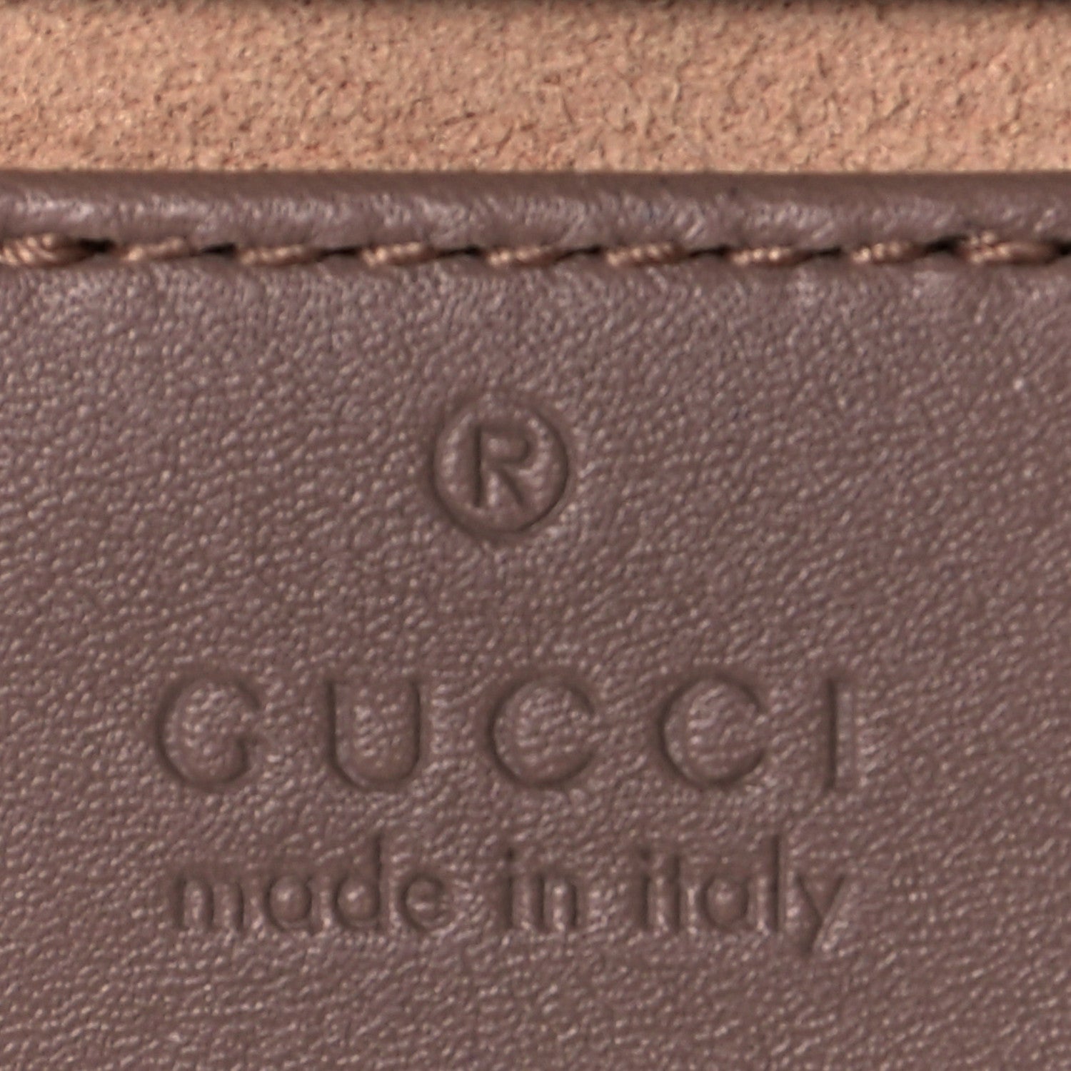 Gucci Calfskin Matelasse Super Mini GG Marmont Shoulder Bag Porcelain Rose 5 of 8