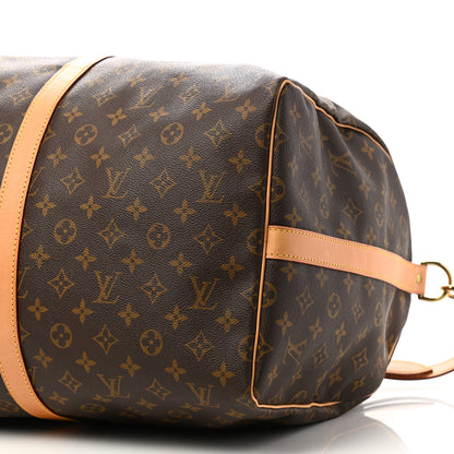 Louis Vuitton Monogram Keepall Bandouliere 55 10 of 10