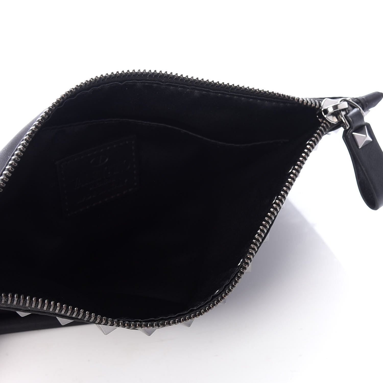 Valentino Garavani Nylon Rockstud Zip Pouch Black 5 of 6