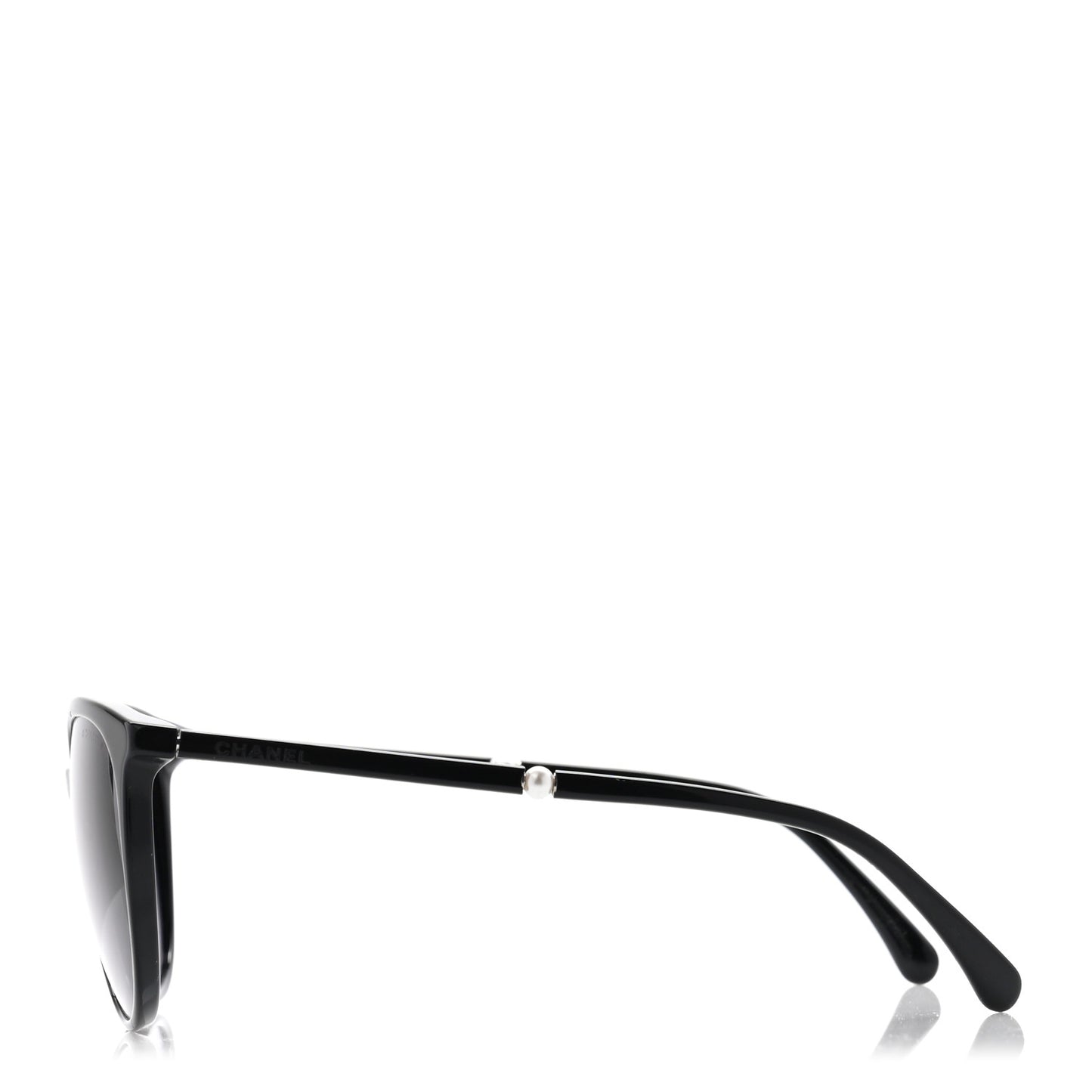 Acetate Butterfly Pearl Sunglasses 5394 Black