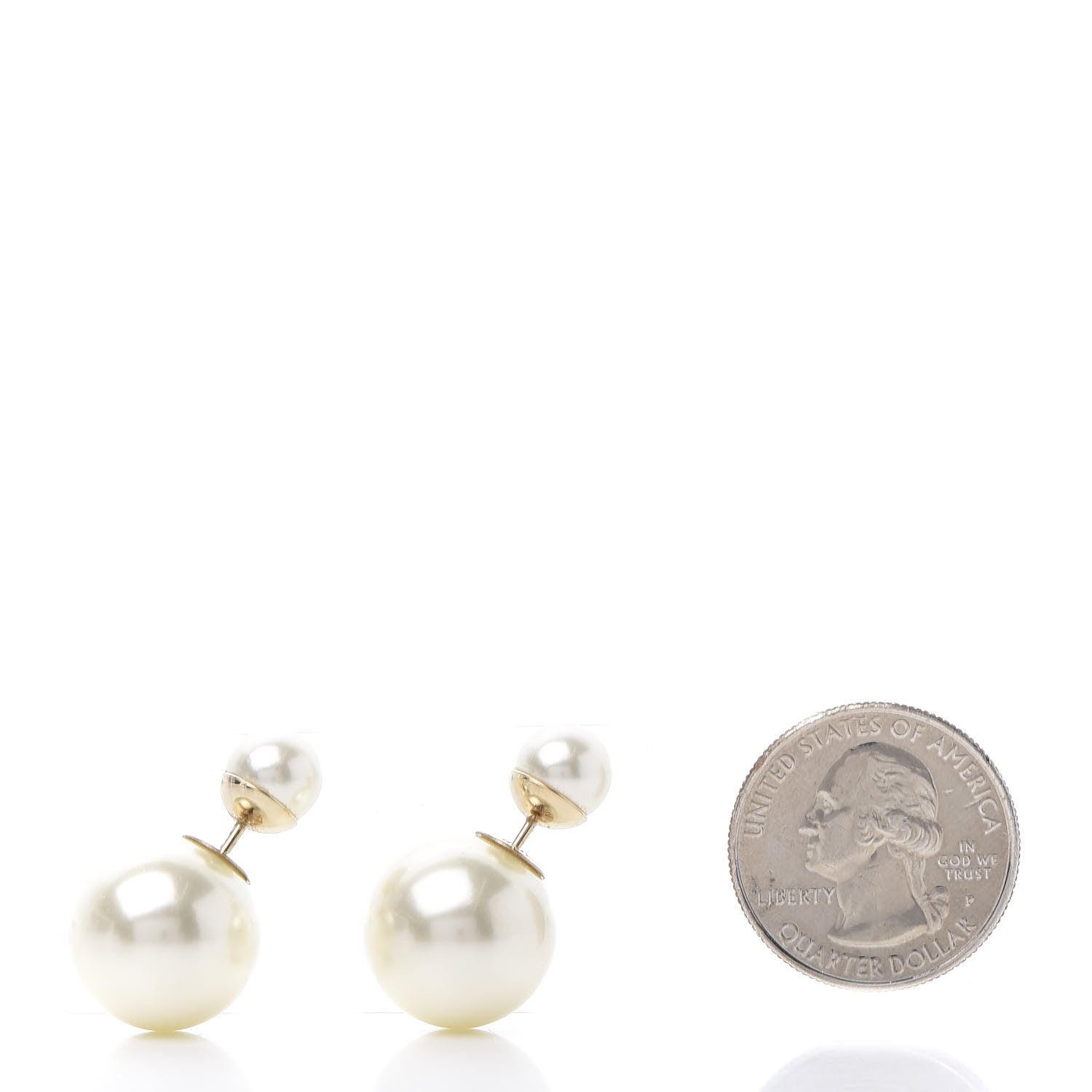 Christian Dior Pearl Mise En Dior Tribal Earrings 2 of 5
