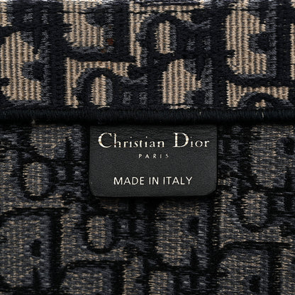 Christian Dior Oblique Large Book Tote Blue Multicolor 6 of 16