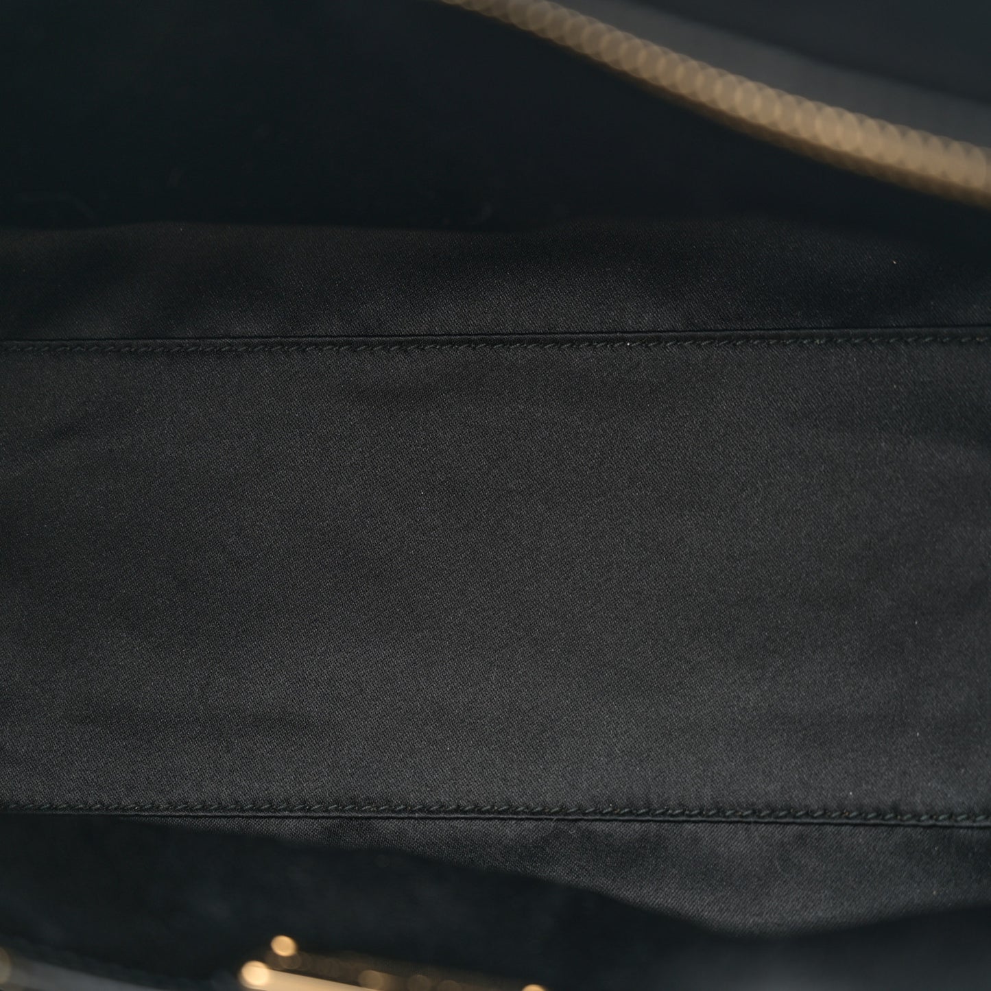 Calfskin Suede Patchwork Double Handle Small Amy Tote Black