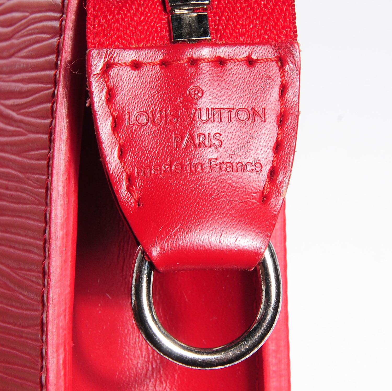 Louis Vuitton Epi Petit Bucket 23 Rouge 8 of 12