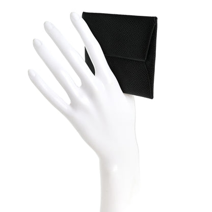Hermes Epsom Bastia Coin Purse Black 2 of 7
