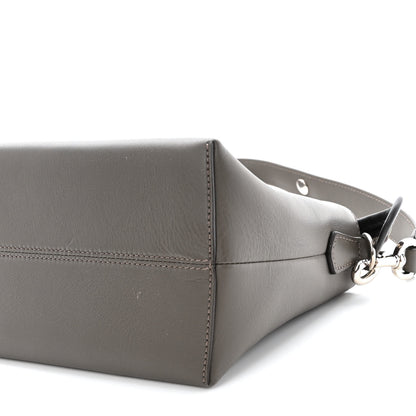 Fendi Vitello Dolce 4 Color Medium By The Way Boston Bag Carbone Grigio Polvere Multicolor 10 of 10