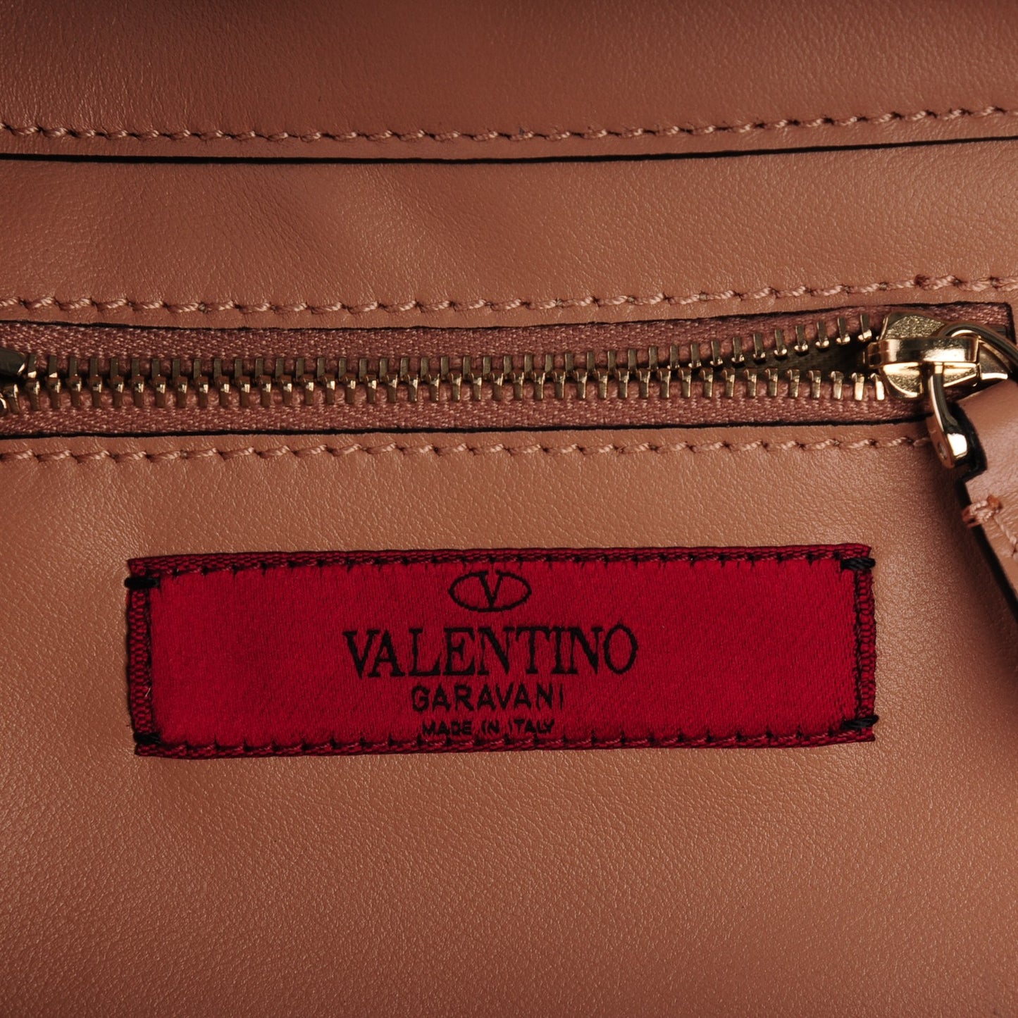 Vitello Mini Rockstud Tote Alpaca
