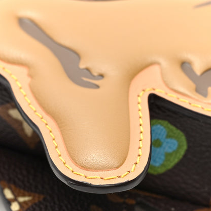 Louis Vuitton X TYLER THE CREATOR Monogram Craggy Dog On Strap Chocolate 9 of 9