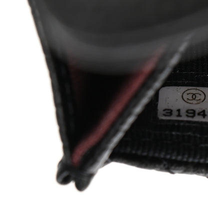 Chanel Caviar Quilted Flap Card Holder Wallet Black 8 of 8