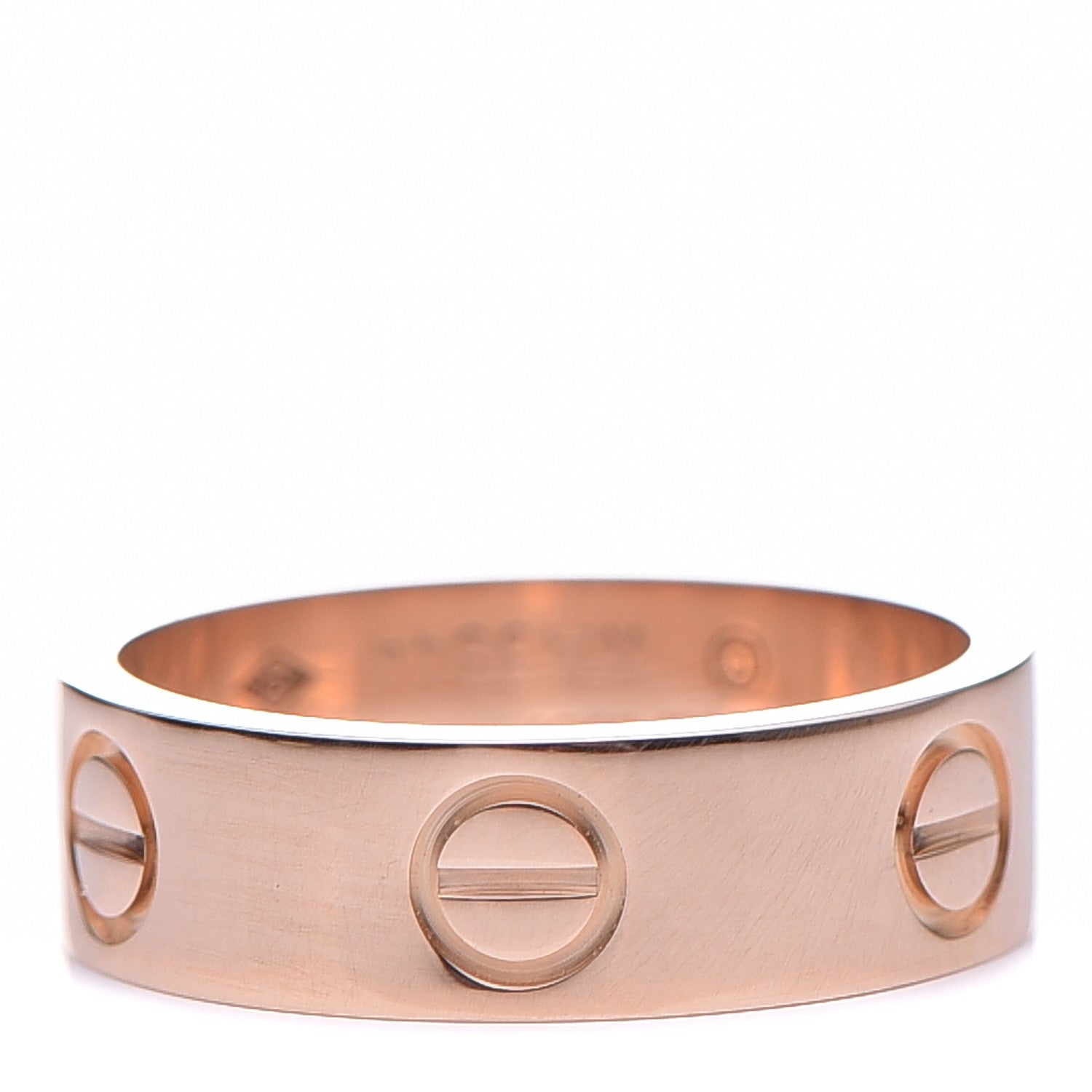 Cartier 18K Pink Gold 5.5mm LOVE Ring 50 5.25 1 of 6