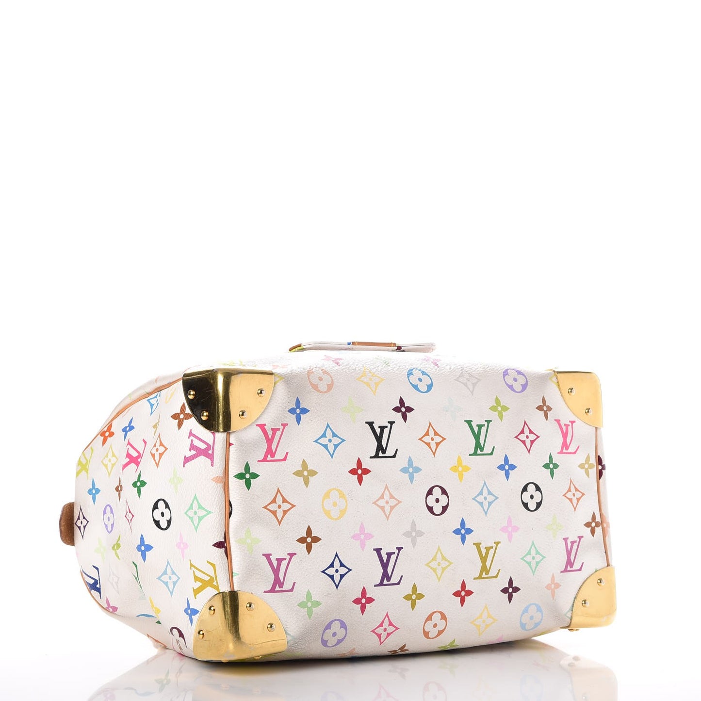 Monogram Multicolor Speedy 30 White