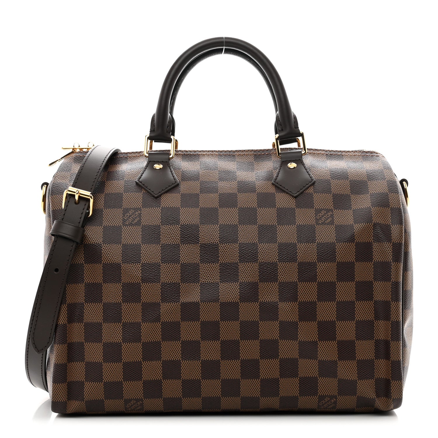 Louis Vuitton Damier Ebene Speedy Bandouliere 30 1 of 10