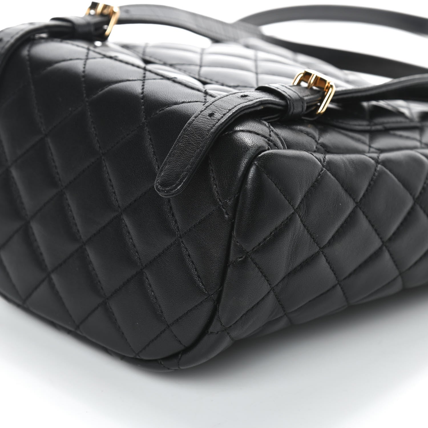 Chanel Lambskin Quilted Mini Urban Spirit Backpack Black 10 of 10