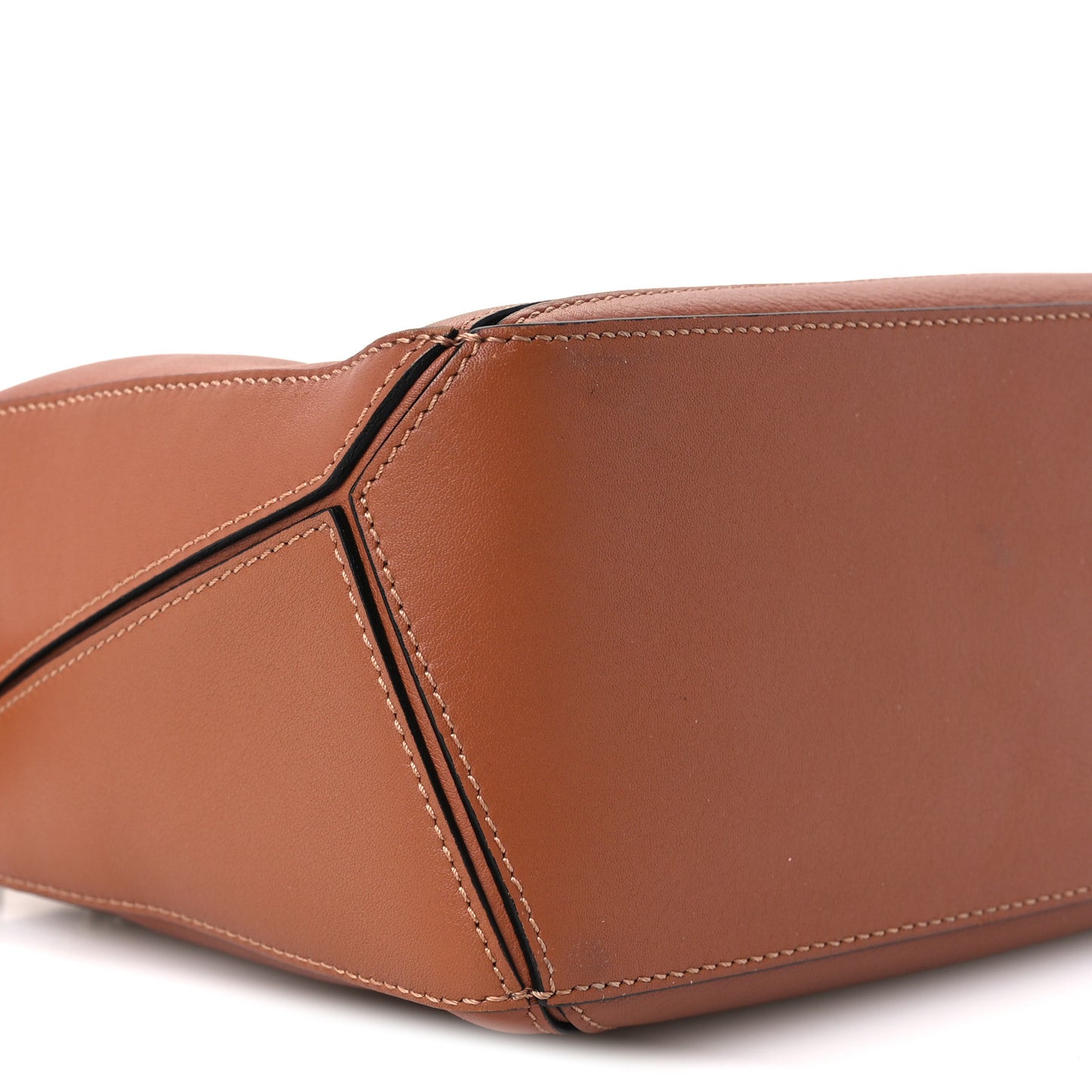 Calfskin Small Puzzle Bag Tan