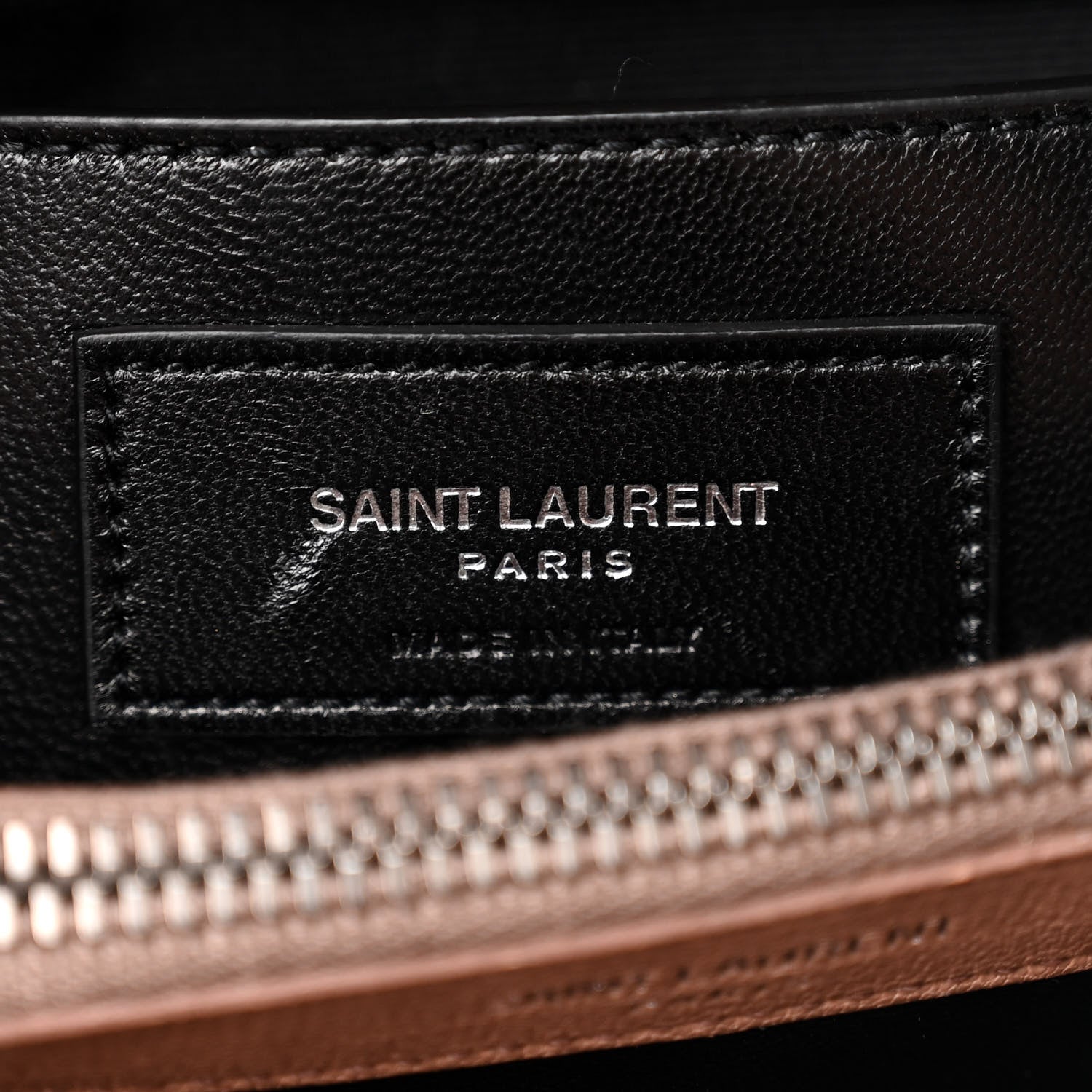 Saint Laurent Sheepskin Matelasse Chevron Monogram Medium College Bag Fard 7 of 12