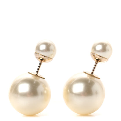 Christian Dior Pearl Mise En Dior Tribal Earrings 1 of 3