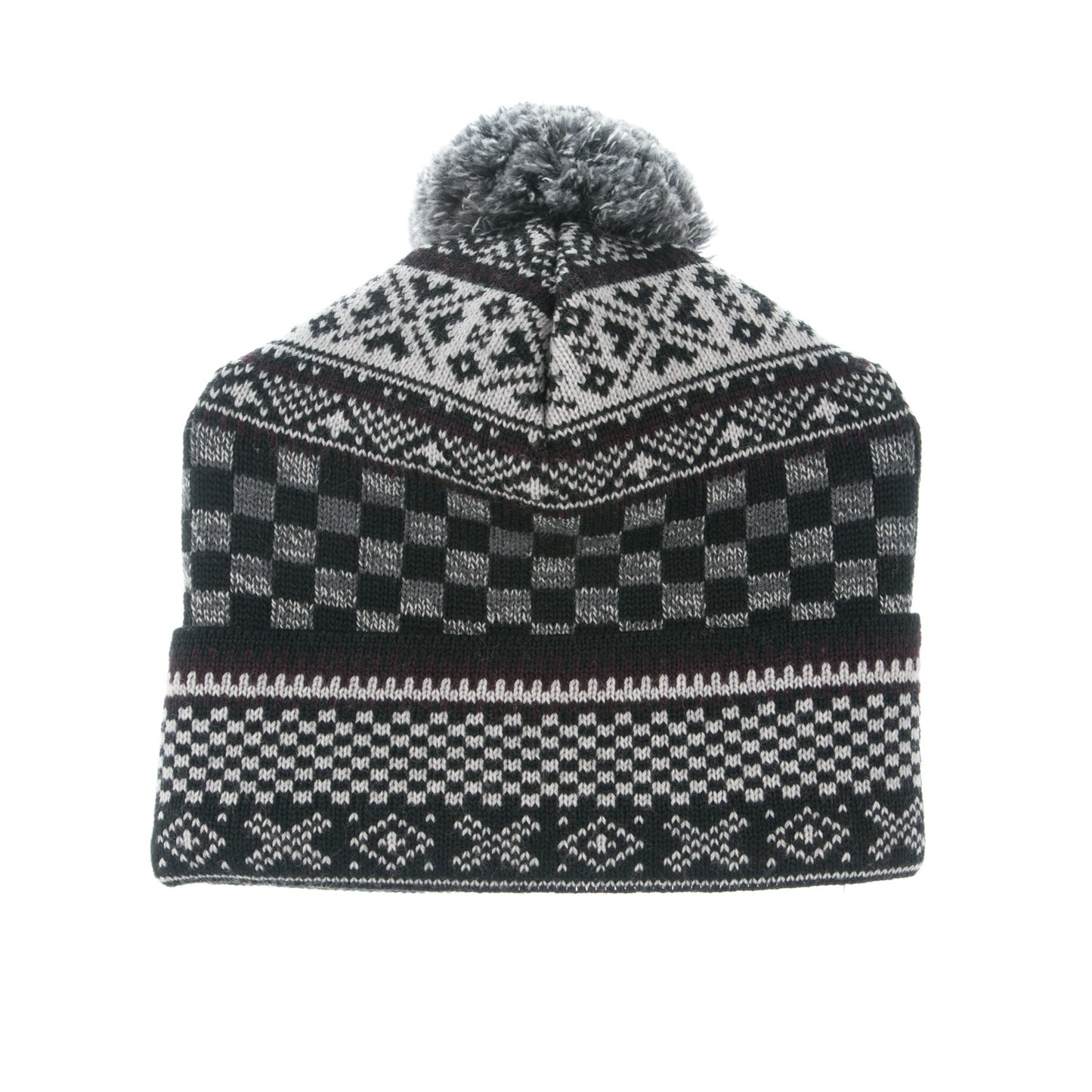 Wool Flocon Damier Hat