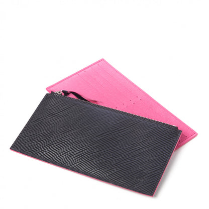 Louis Vuitton Epi Pochette Felicie Black Hot Pink 8 of 9