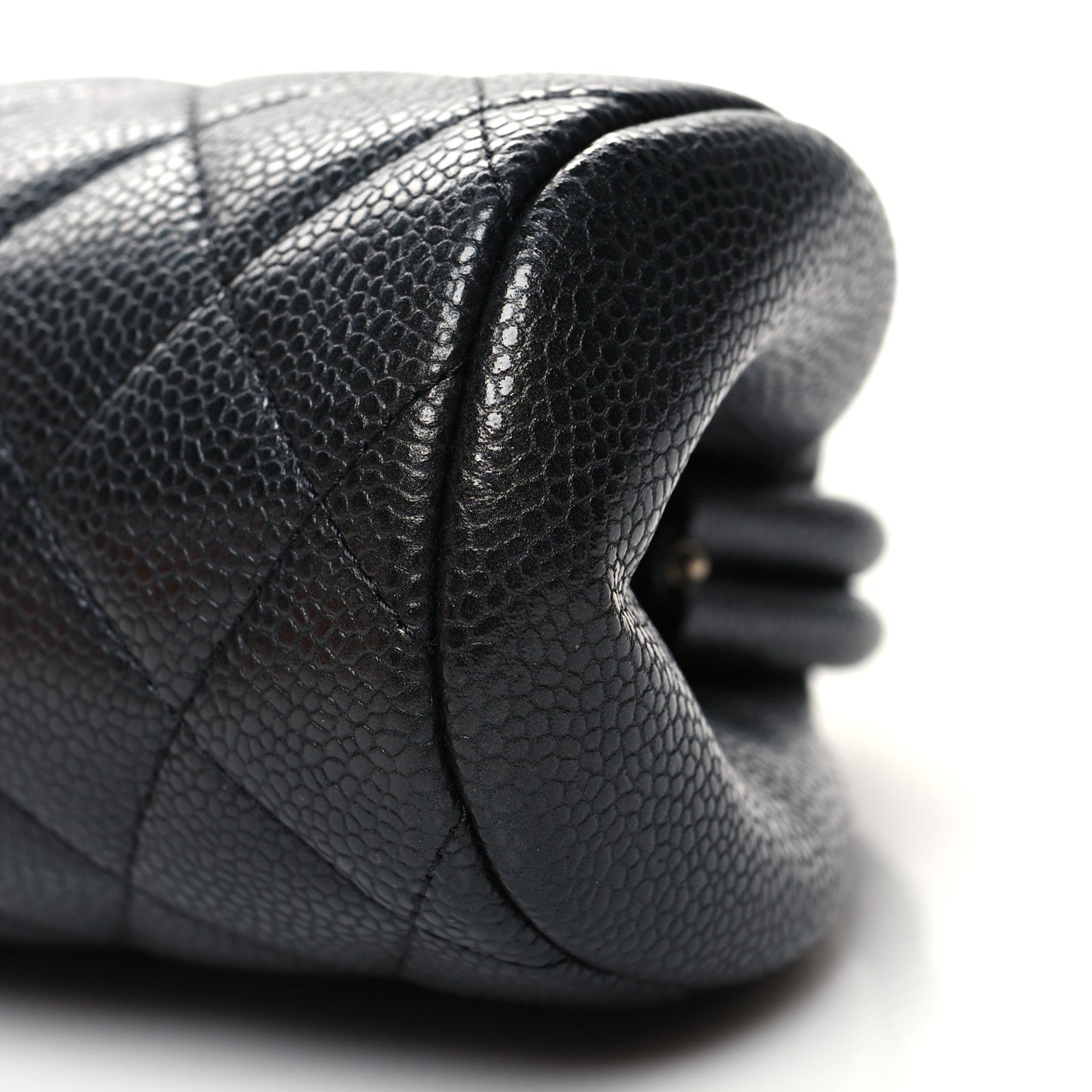 Chanel Caviar Quilted Timeless Clutch Black 10 of 10