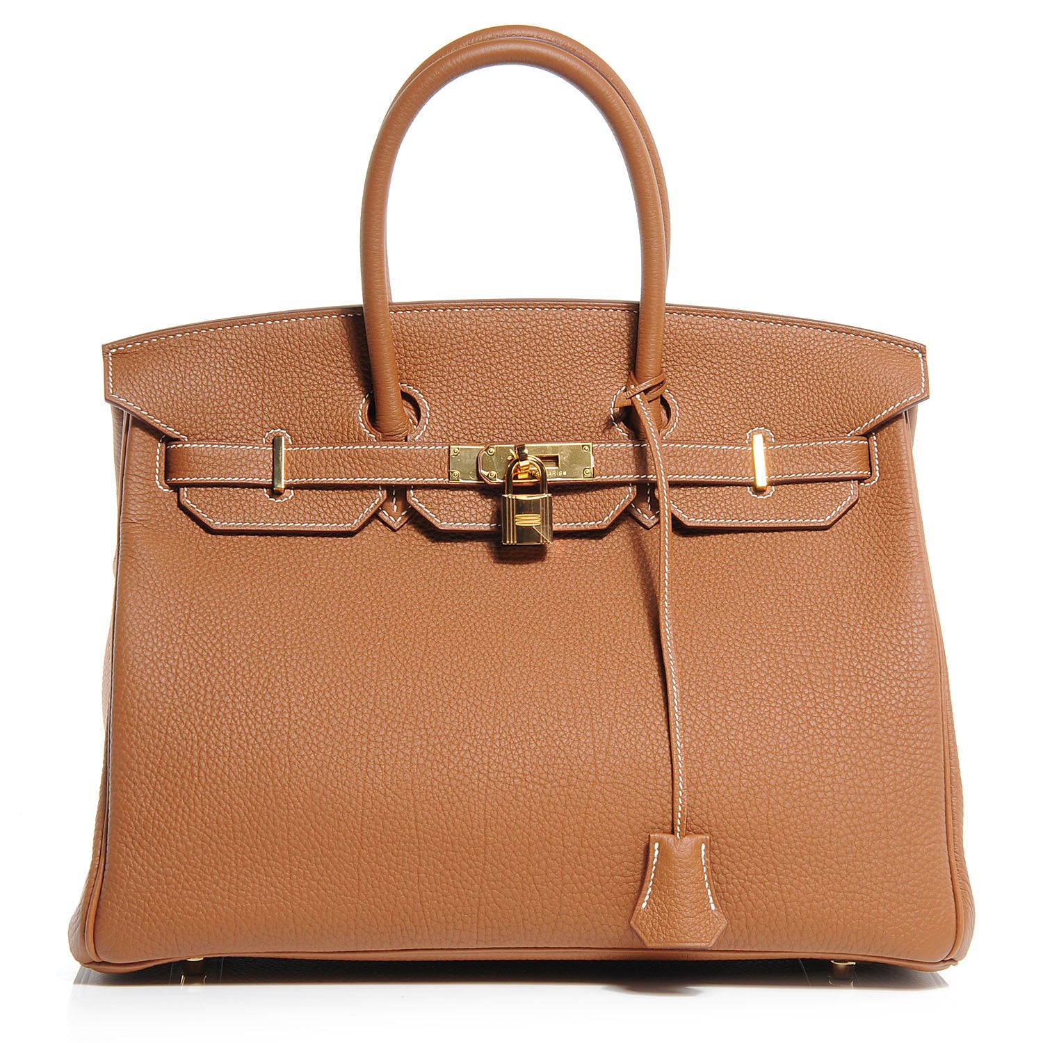 Hermes Togo Birkin 35 Gold 1 of 10