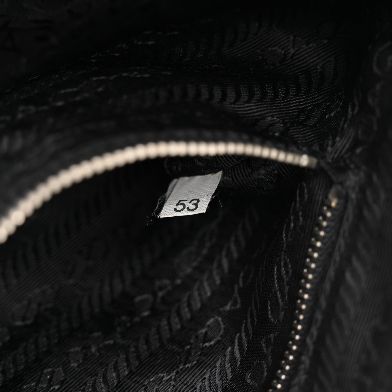 Prada Tessuto Light Nylon Soft Calf Shoulder Bag Black 5 of 14