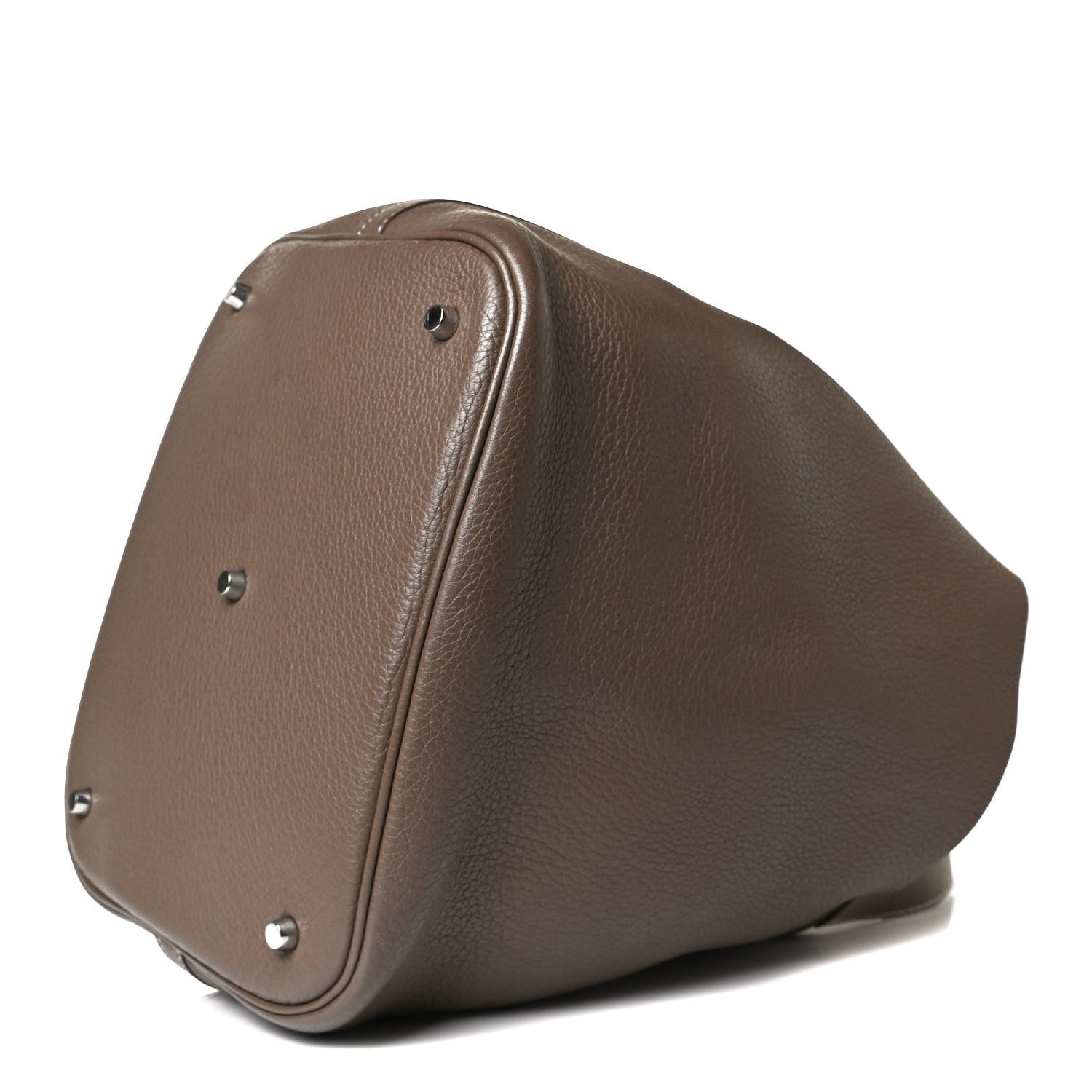 Hermes Taurillon Clemence Picotin Lock 26 GM Etoupe 9 of 14