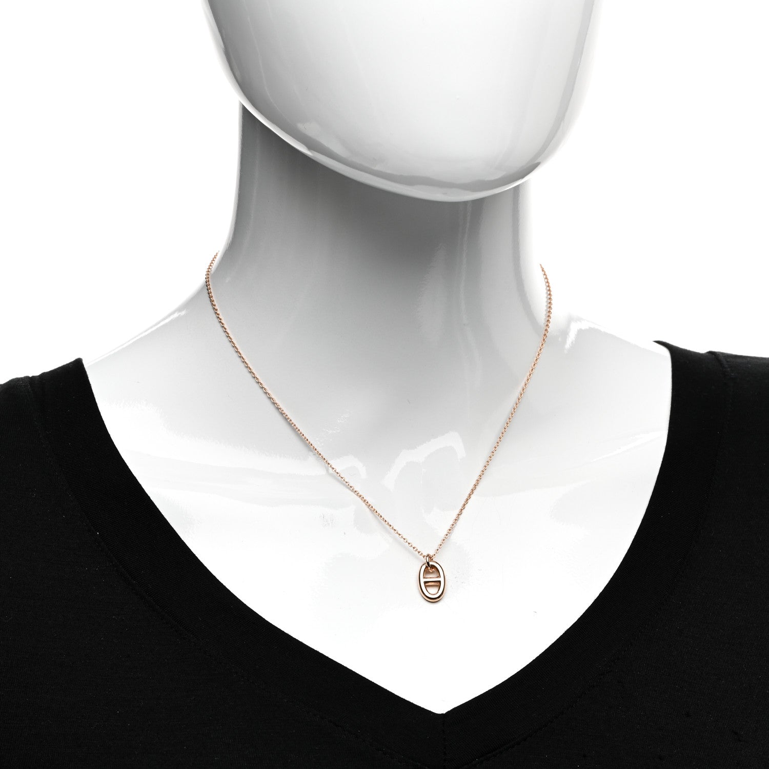 Hermes 18K Rose Gold PM Farandole Pendant Necklace 2 of 4