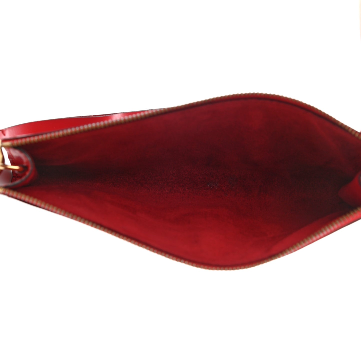 Epi Pochette Accessories 24 Castillan Red
