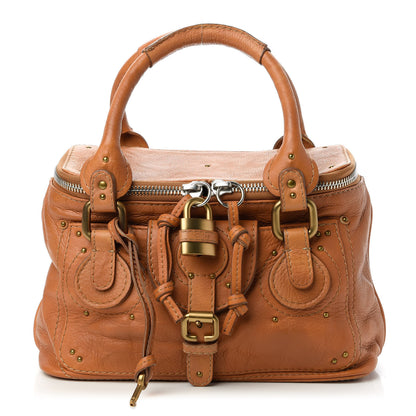 Chloe Calfskin Small Paddington Vanity Case Naturel 1 of 12