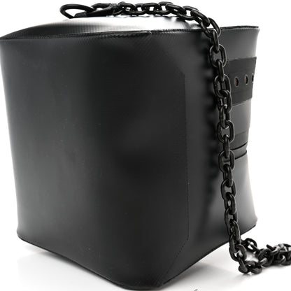Louis Vuitton Calfskin Monogram Square Bag Black 7 of 7