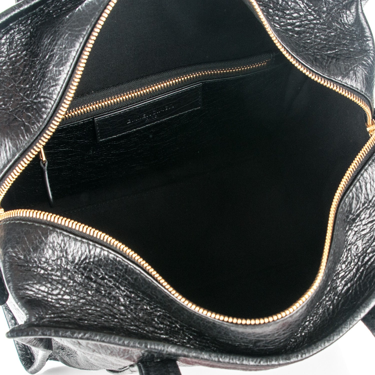 Balenciaga Agneau Small Bazar Shopper Tote Black Rouge Groseille 5 of 9