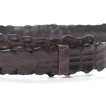Gucci Crocodile Belt M Brown 5 of 6