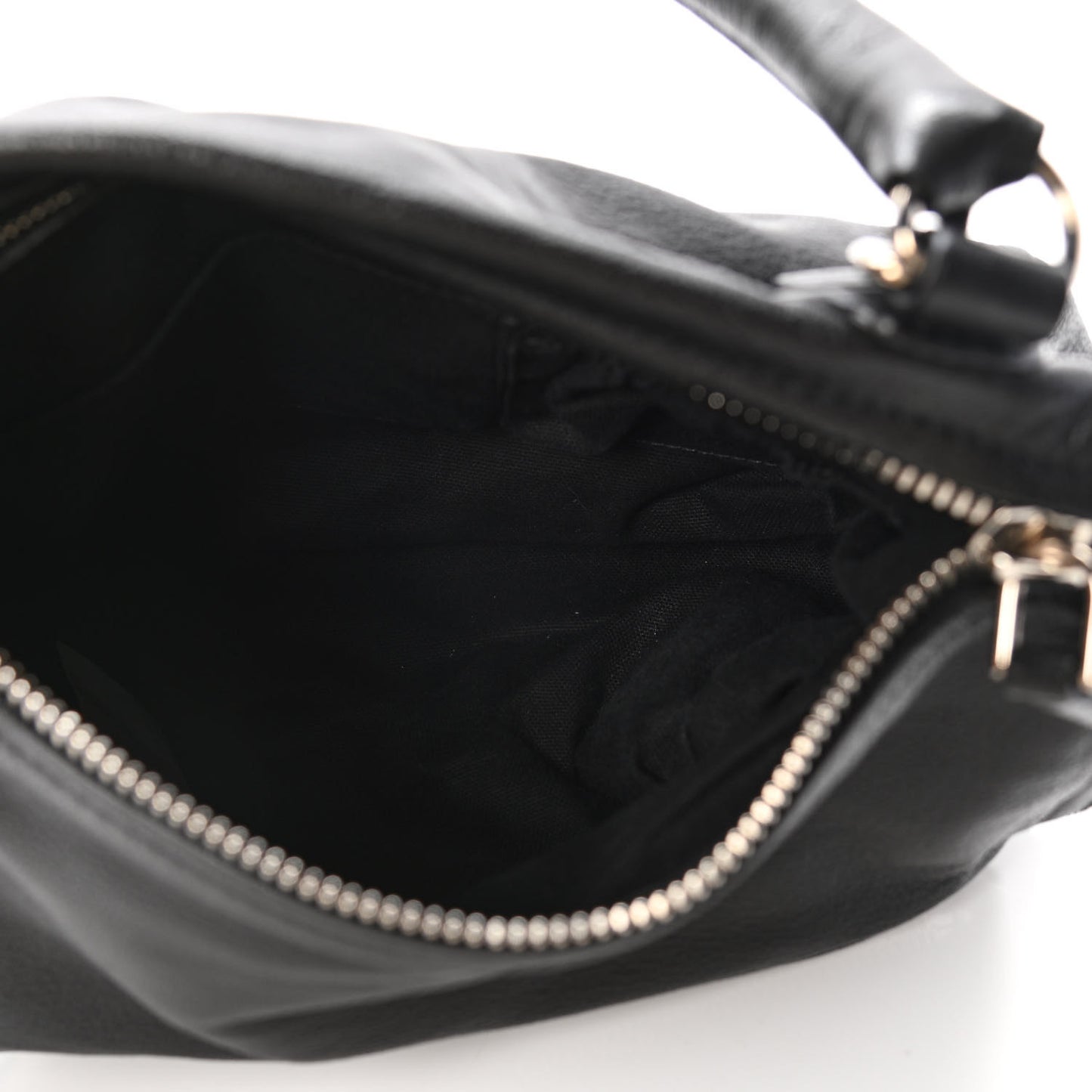 Sugar Goatskin Small Pandora Black