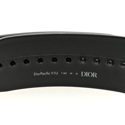 Christian Dior Mirrored DiorClub V1U Sun Visor Black 8 of 8