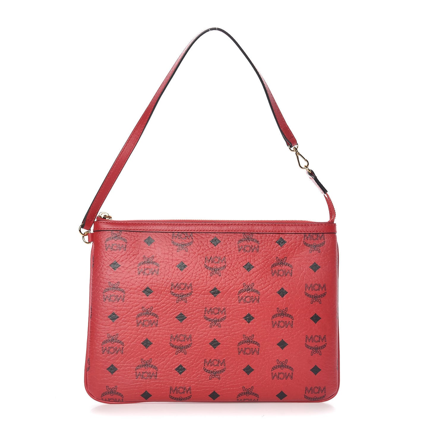 Visetos Liz Shopper Tote Pouch Ruby Red