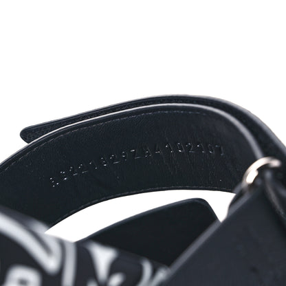 Hermes Epsom Calfskin Graff Hermes Mens Chypre Sandals 41 Black 7 of 8