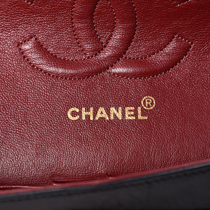 Chanel Lambskin Quilted Medium Double Flap Black 5 of 14