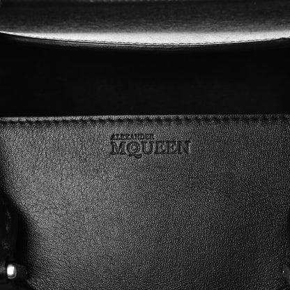 Alexander McQueen Calfskin Small Heroine Black 21 of 25
