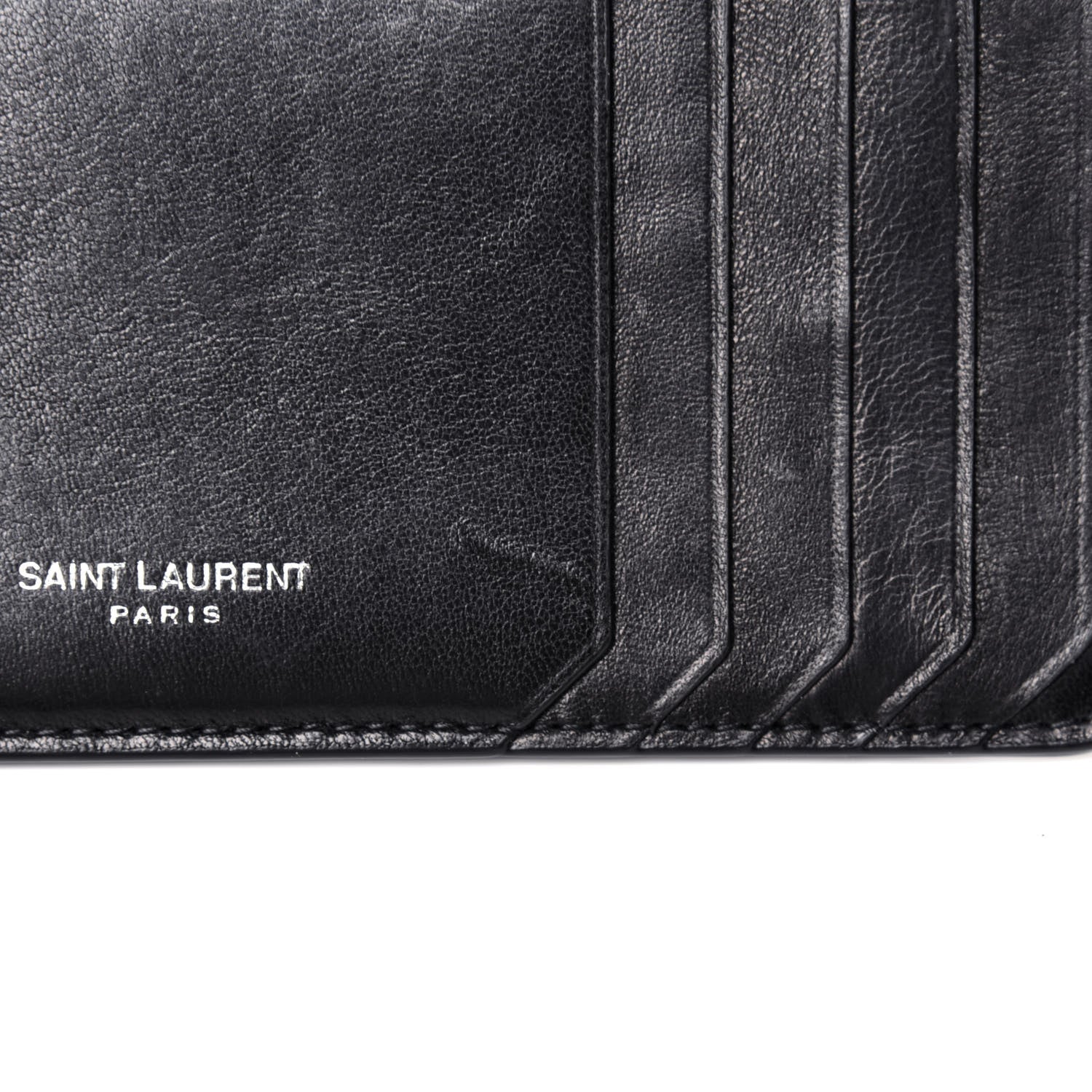 Saint Laurent Lambskin Monogram Loulou Puffer Pouch Clutch Black 10 of 17