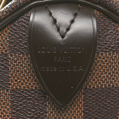 Louis Vuitton Damier Ebene Speedy 25 6 of 9