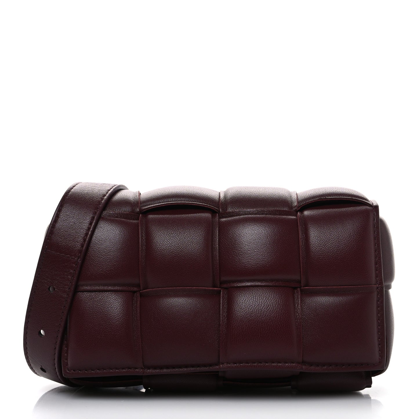 Nappa Maxi Intrecciato Padded The Belt Cassette Bag Barolo